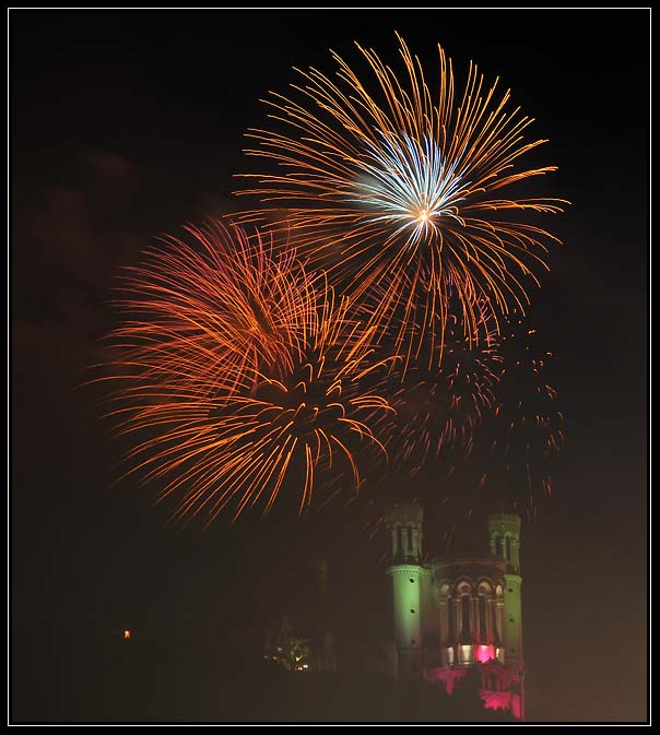 Lyon feu d'artifice